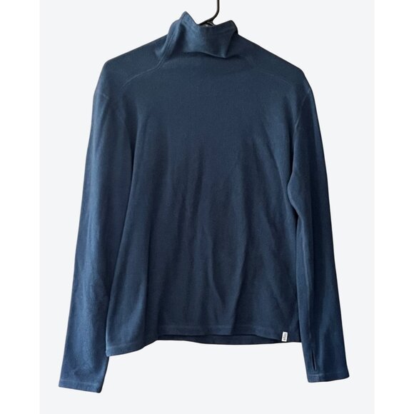 Stio Women's Medium Long Sleeve Cowl Neck Pullover Fleece Stone Blue - Picture 2 of 6